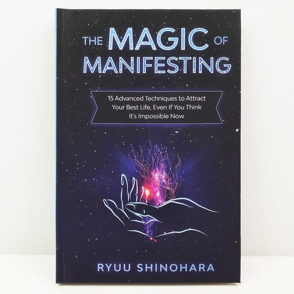 Magic of Manifesting Book Hardcover 15 Advanced Techniques Ryuu Shinohara Unread - Picture 1 of 9